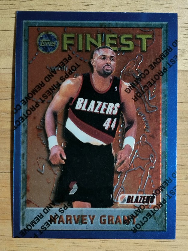 1995-96 Finest #39 Harvey Grant