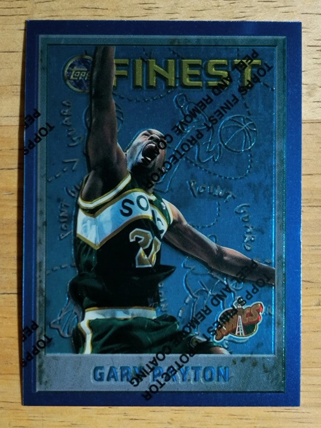 1995-96 Finest #40 Gary Payton