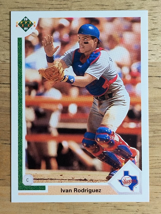 1991 Upper Deck Final Edition #55F Ivan Rodriguez RC