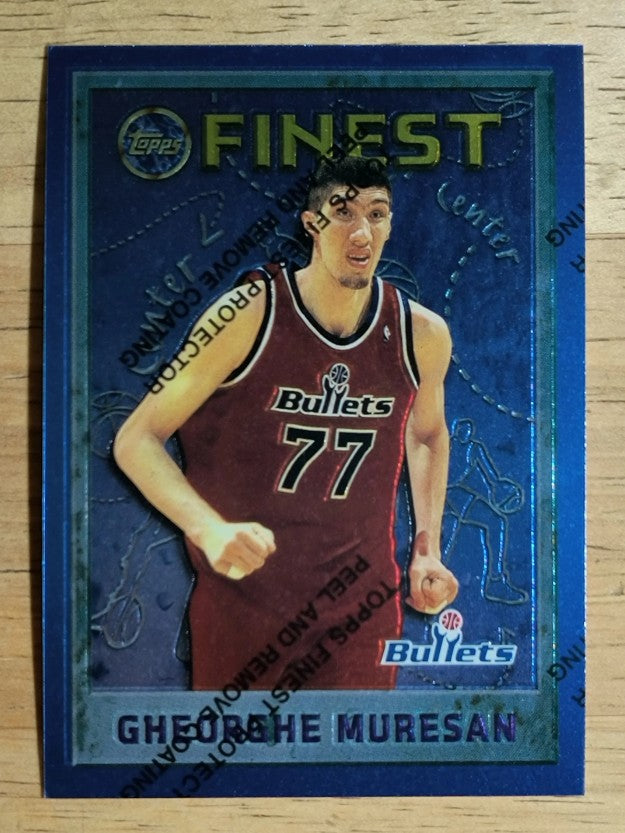 1995-96 Finest #46 Gheorghe Muresan