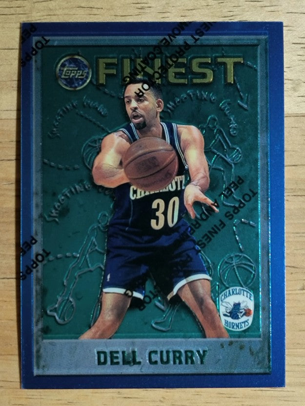 1995-96 Finest #51 Dell Curry