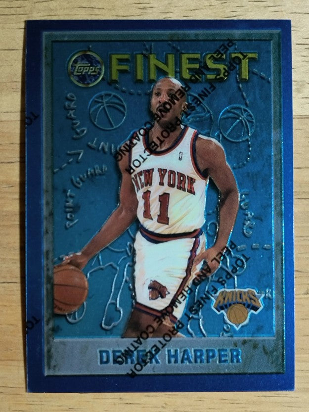 1995-96 Finest #54 Derek Harper
