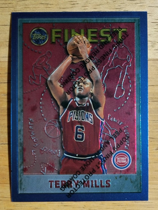 1995-96 Finest #56 Terry Mills