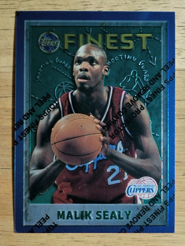 1995-96 Finest #58 Malik Sealy