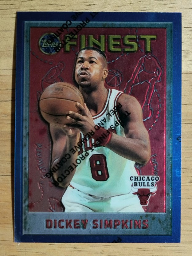 1995-96 Finest #62 Dickey Simpkins