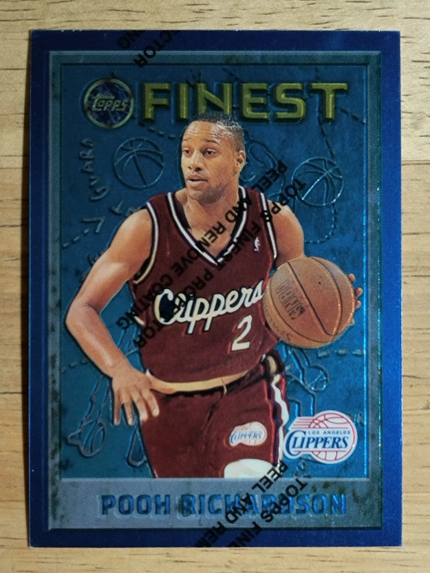 1995-96 Finest #63 Pooh Richardson