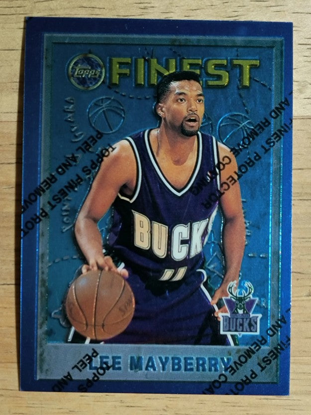 1995-96 Finest #66 Lee Mayberry