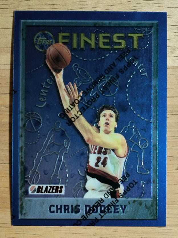 1995-96 Finest #74 Chris Dudley