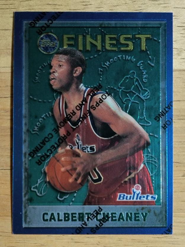 1995-96 Finest #77 Calbert Cheaney