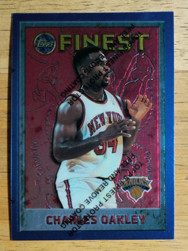 1995-96 Finest #87 Charles Oakley