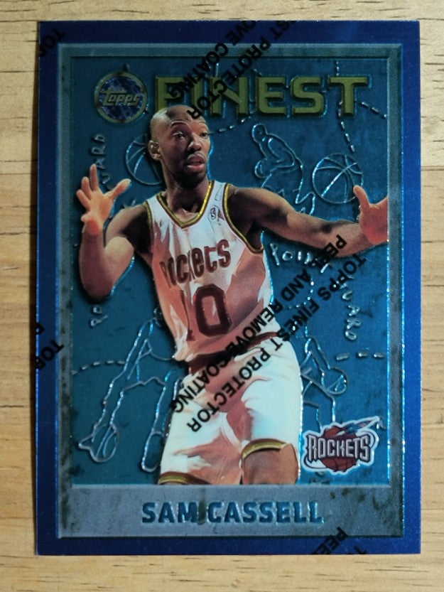 1995-96 Finest #90 Sam Cassell