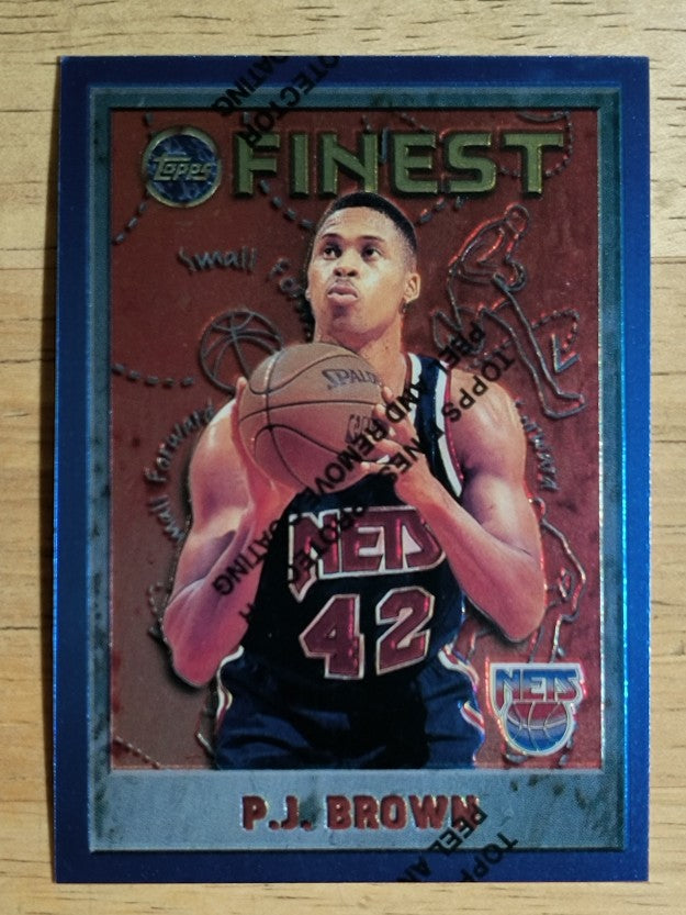 1995-96 Finest #92 P.J. Brown