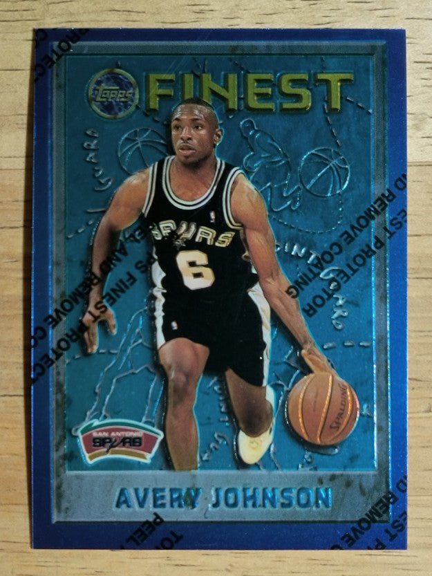 1995-96 Finest #97 Avery Johnson