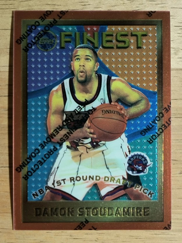 1995-96 Finest #117 Damon Stoudamire RC