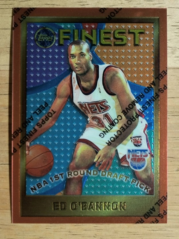 1995-96 Finest #119 Ed O'Bannon RC