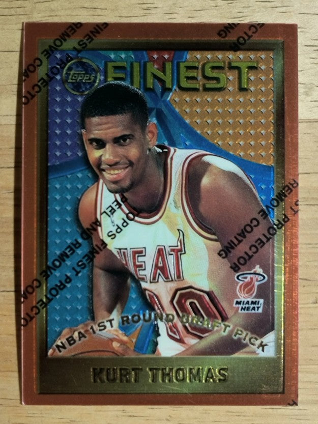 1995-96 Finest #120 Kurt Thomas RC