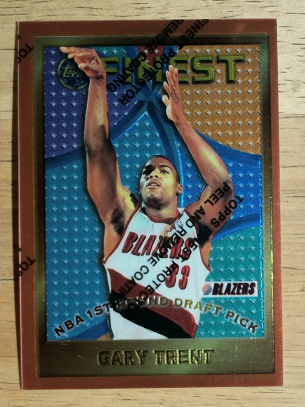 1995-96 Finest #121 Gary Trent RC