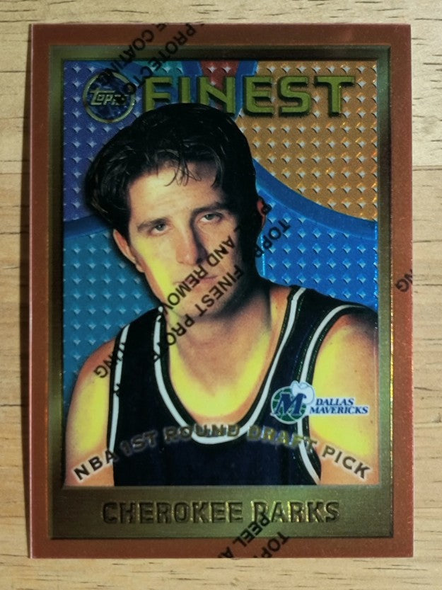 1995-96 Finest #122 Cherokee Parks RC