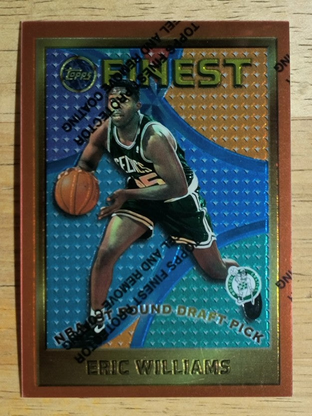 1995-96 Finest #124 Eric Williams RC