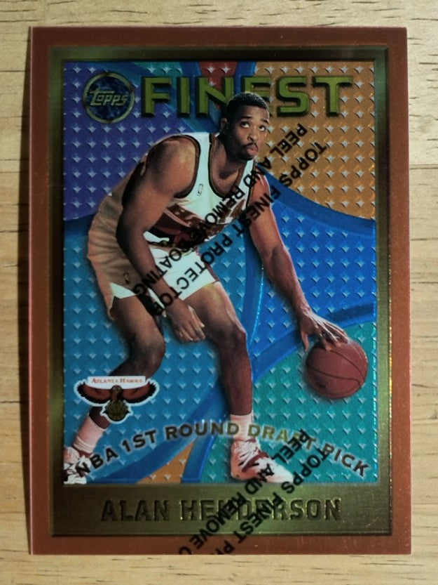1995-96 Finest #126 Alan Henderson RC