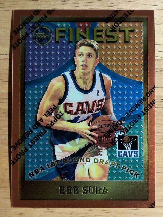 1995-96 Finest #127 Bob Sura RC