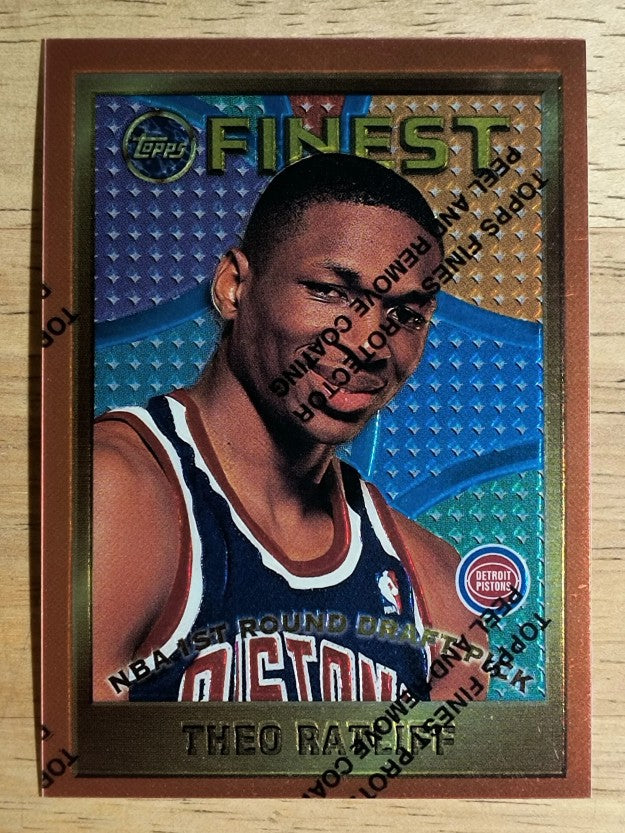1995-96 Finest #128 Theo Ratliff RC