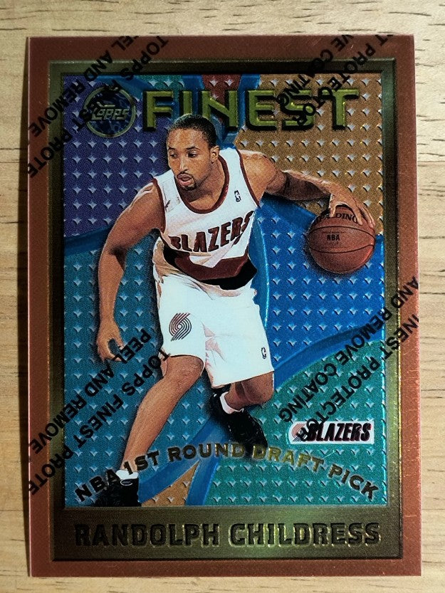 1995-96 Finest #129 Randolph Childress RC