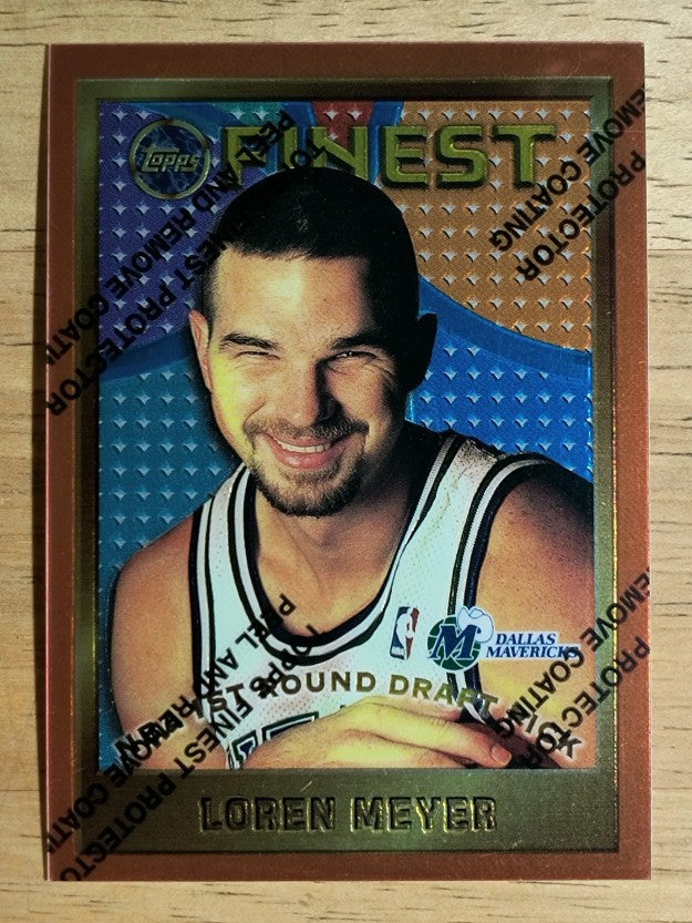 1995-96 Finest #134 Loren Meyer RC