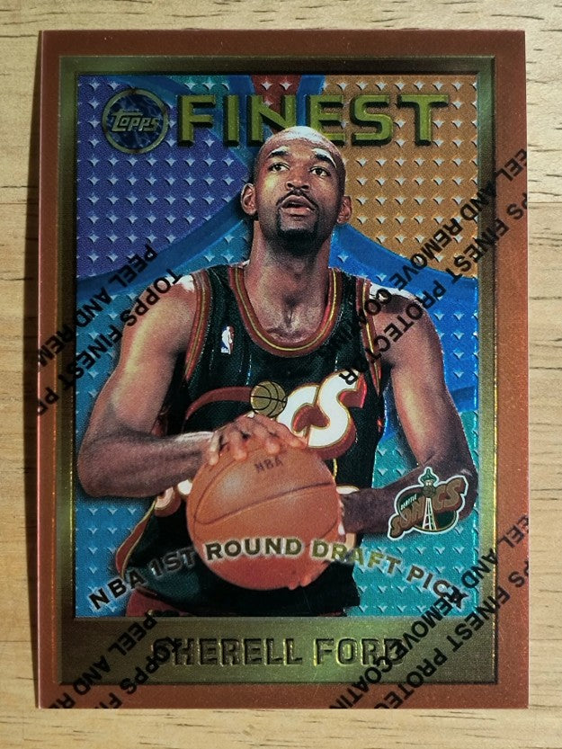 1995-96 Finest #136 Sherrell Ford RC