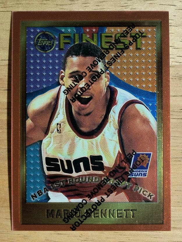 1995-96 Finest #137 Mario Bennett RC
