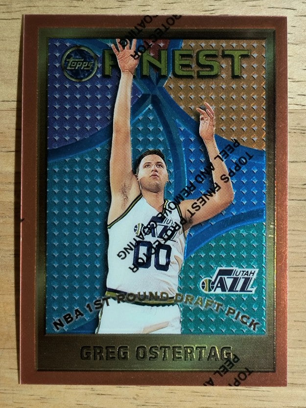1995-96 Finest #138 Greg Ostertag RC