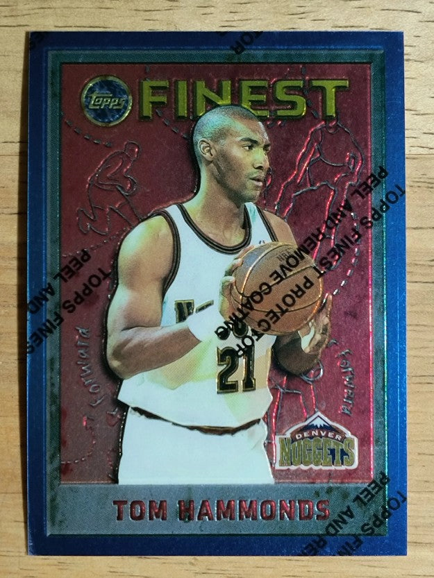 1995-96 Finest #143 Tom Hammonds