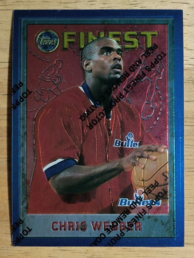 1995-96 Finest #144 Chris Webber