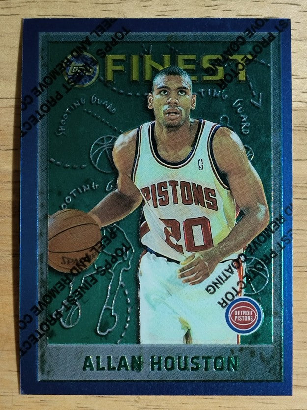 1995-96 Finest #153 Allan Houston
