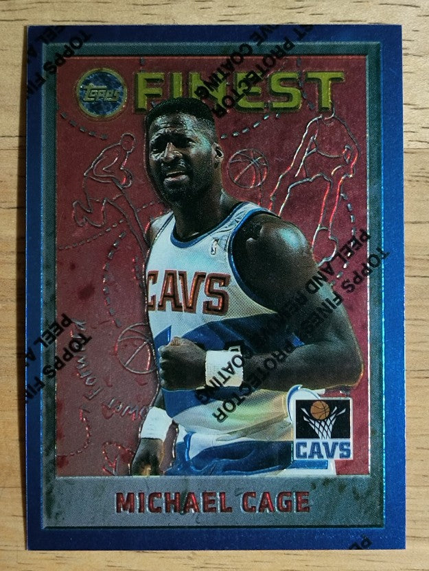 1995-96 Finest #160 Michael Cage