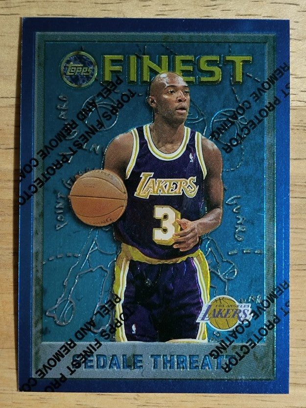 1995-96 Finest #161 Sedale Threatt