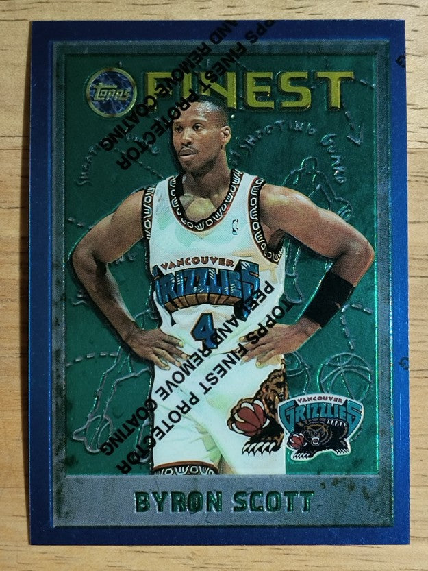 1995-96 Finest #162 Byron Scott