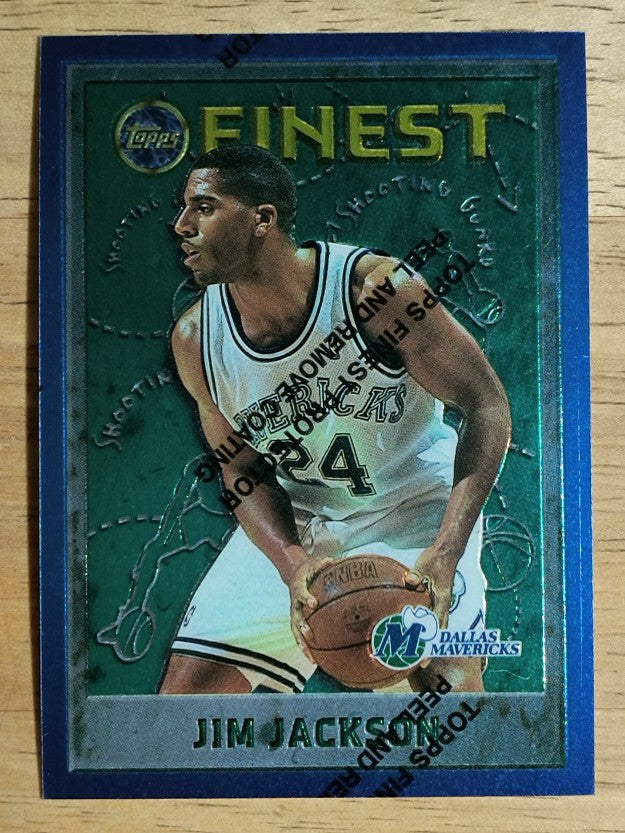 1995-96 Finest #164 Jim Jackson
