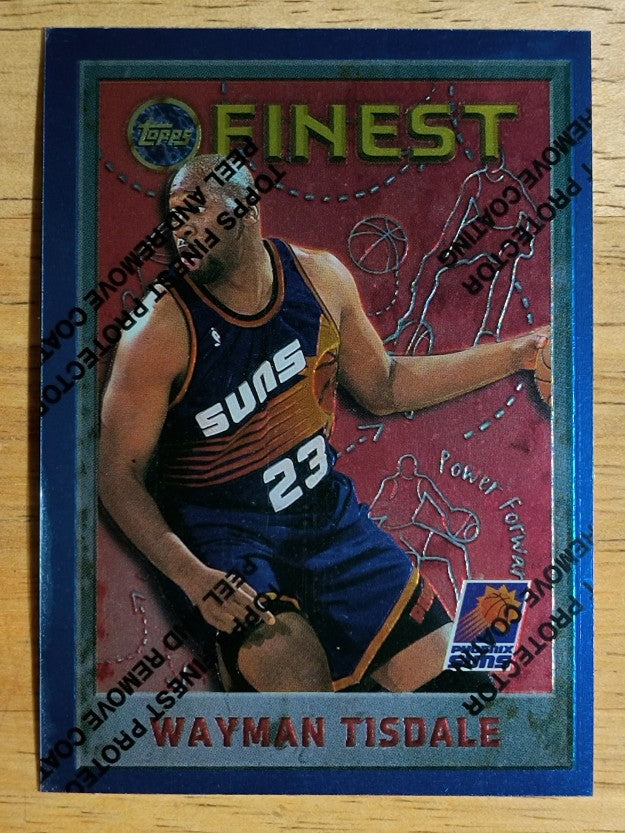 1995-96 Finest #165 Wayman Tisdale