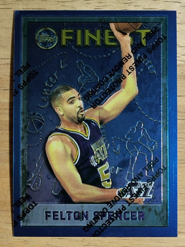 1995-96 Finest #176 Felton Spencer