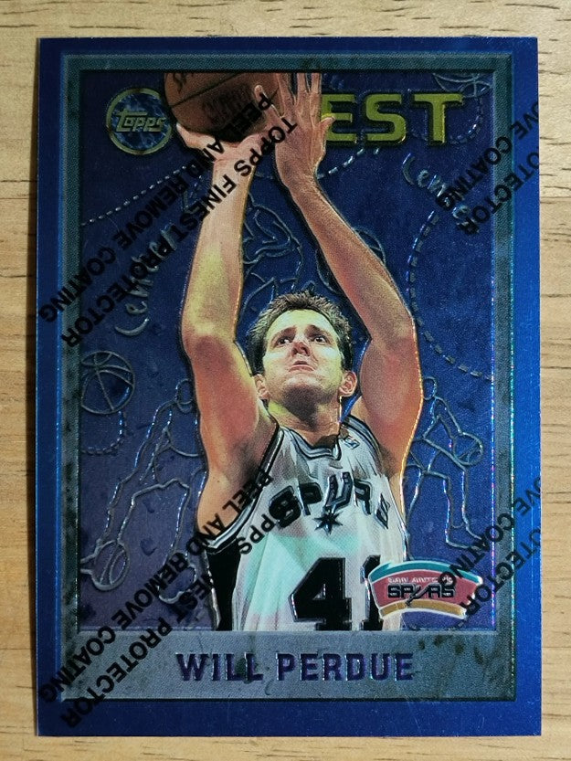 1995-96 Finest #185 Will Perdue