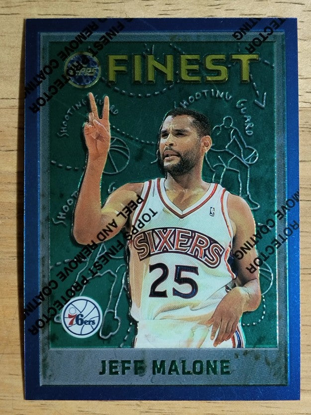 1995-96 Finest #186 Jeff Malone