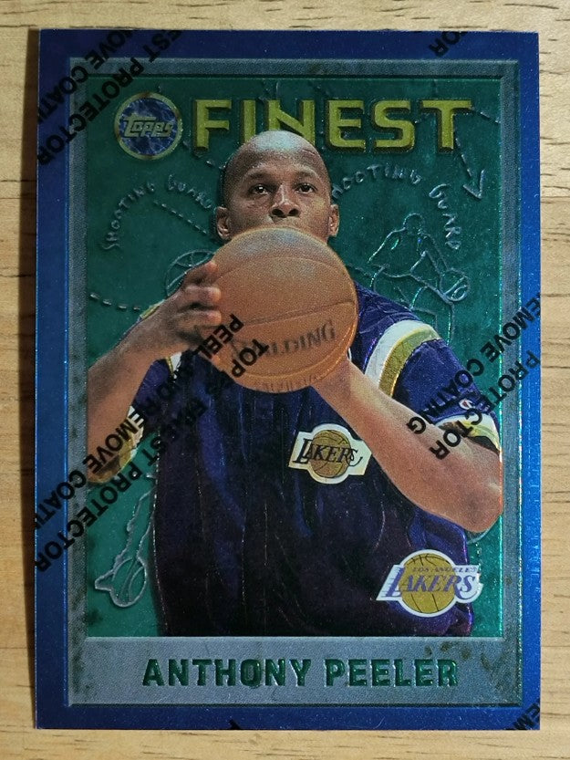 1995-96 Finest #187 Anthony Peeler