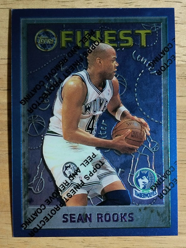 1995-96 Finest #192 Sean Rooks