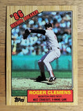 1987 Topps #1 Roger Clemens RB