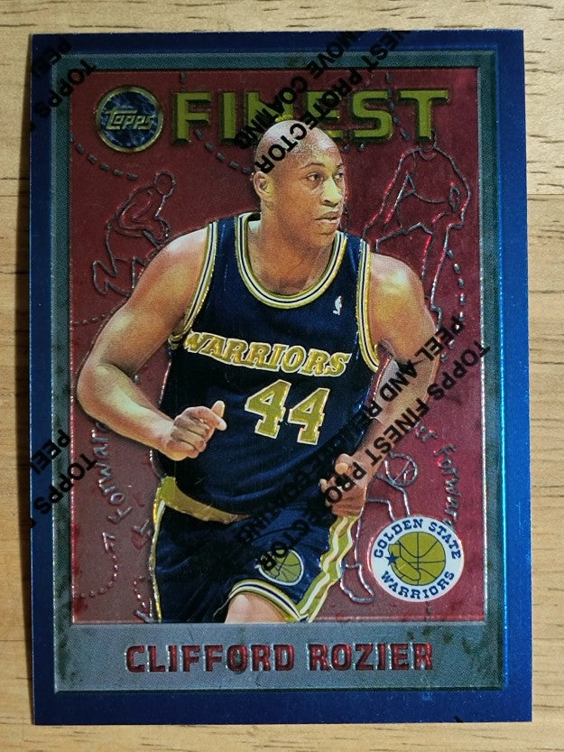 1995-96 Finest #193 Clifford Rozier