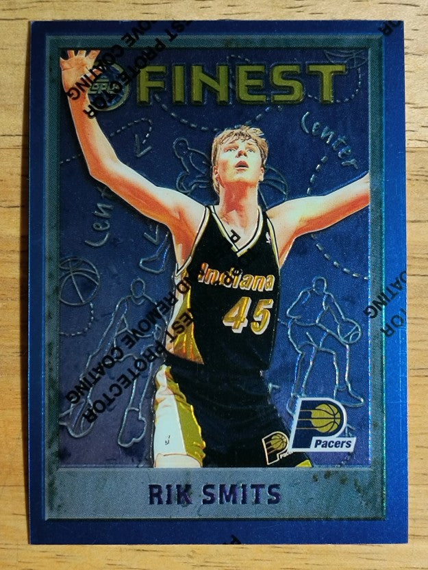1995-96 Finest #194 Rik Smits