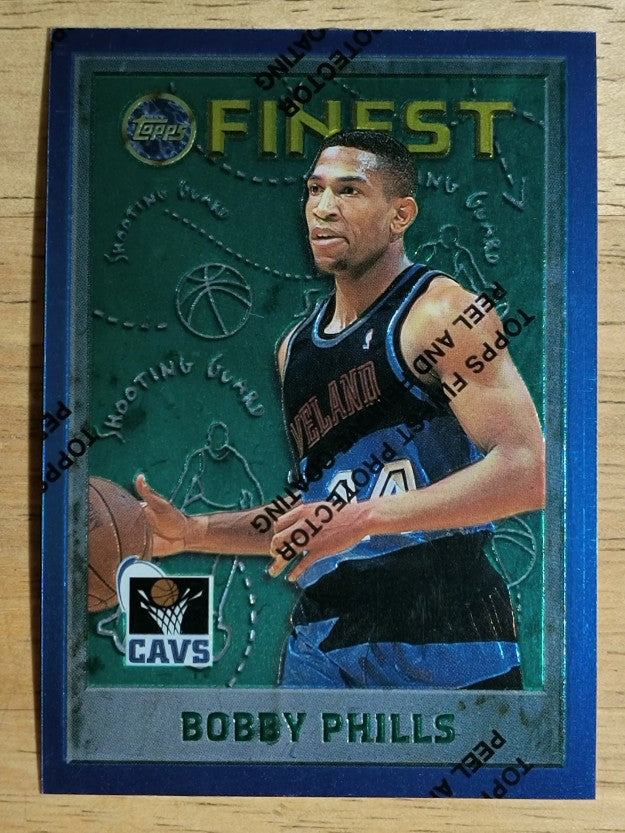 1995-96 Finest #198 Bobby Phills