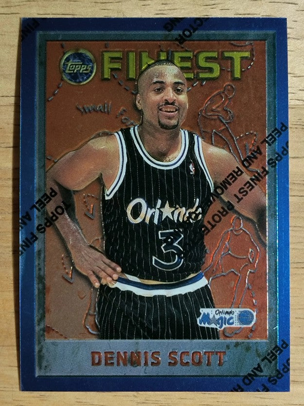 1995-96 Finest #199 Dennis Scott