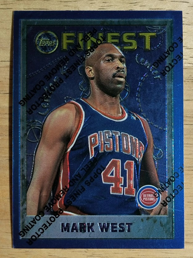 1995-96 Finest #200 Mark West